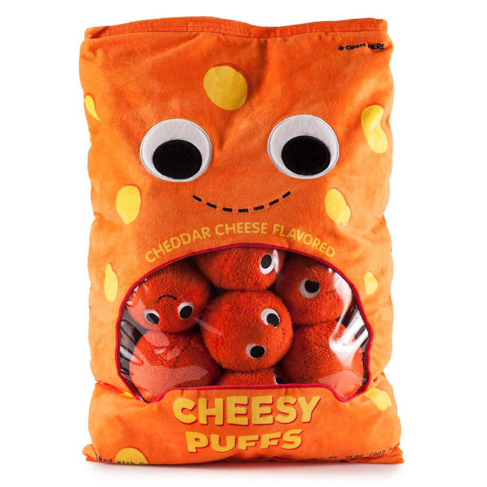 yummy world xl cheesy puffs food plush