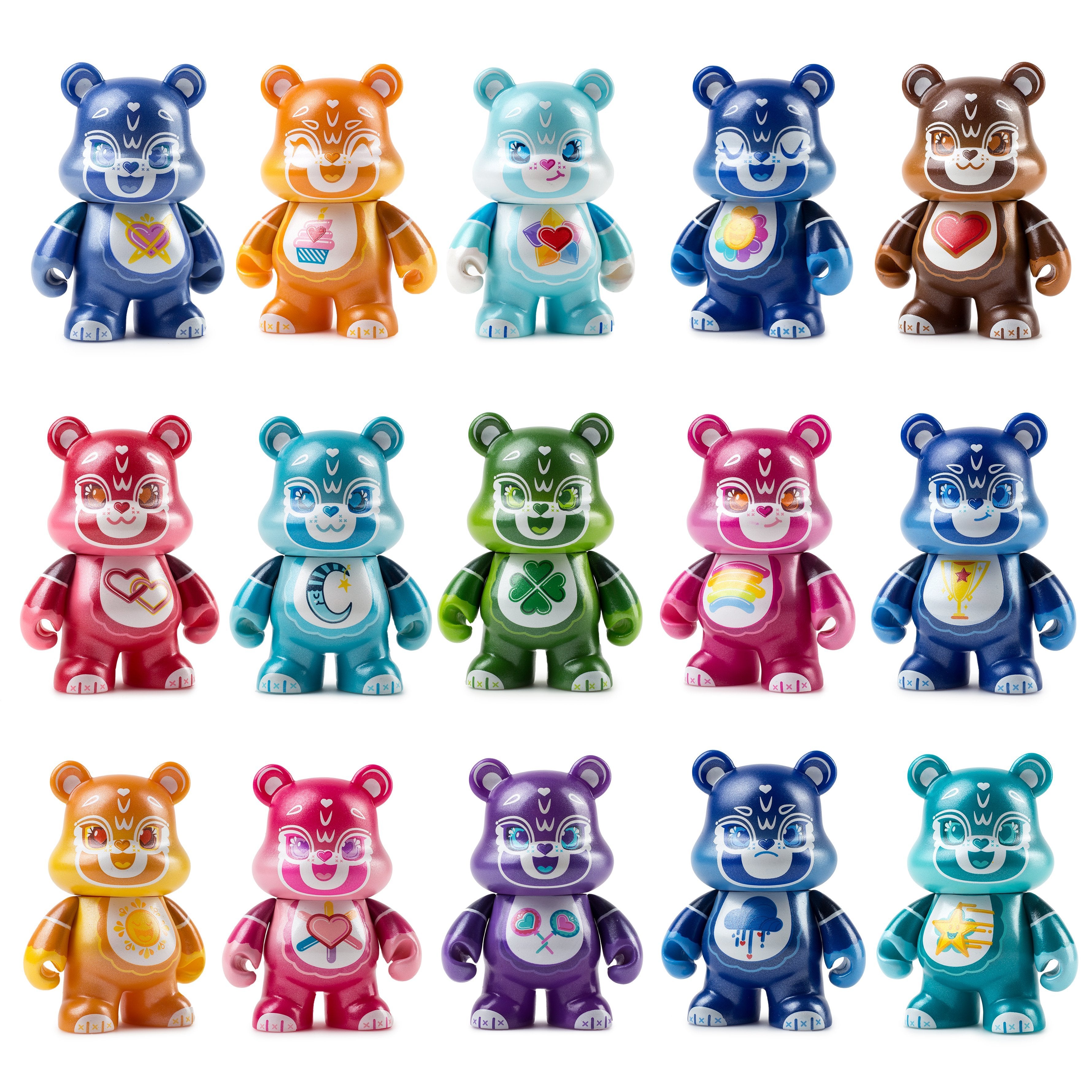 care bear plastic figures