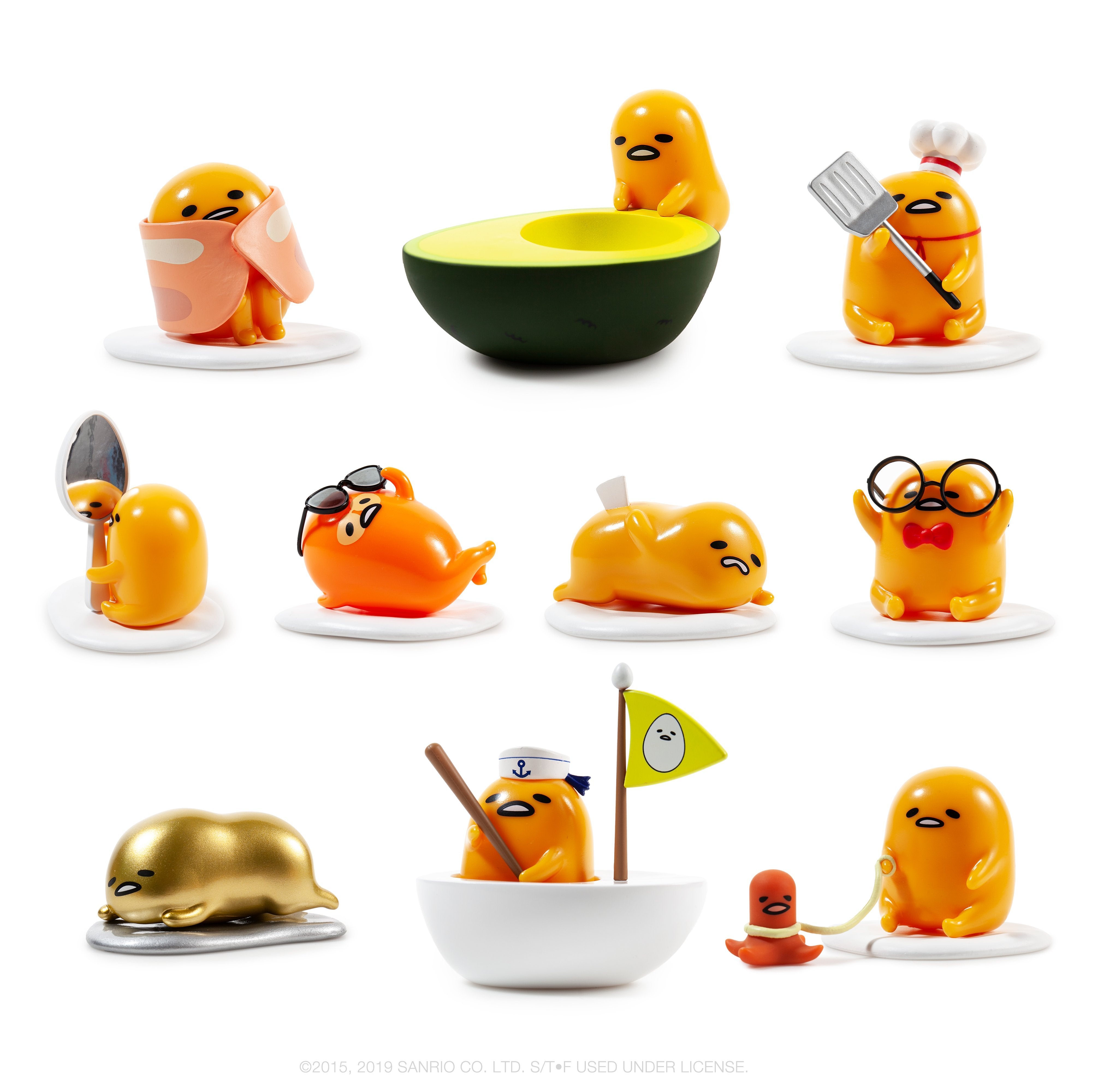 gudetama mini figures