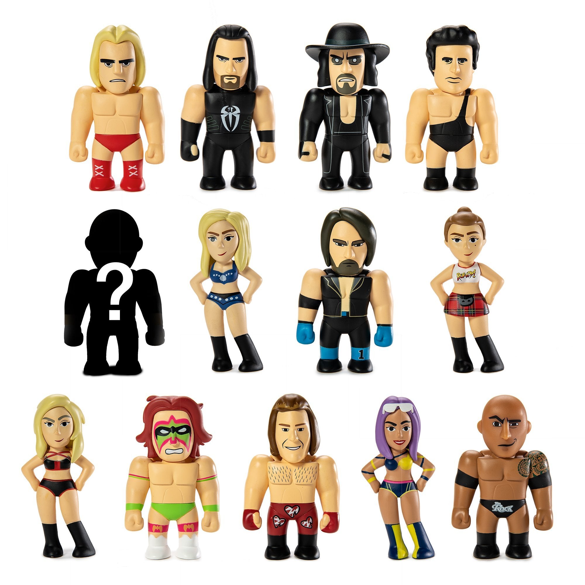 wwe mini action figures