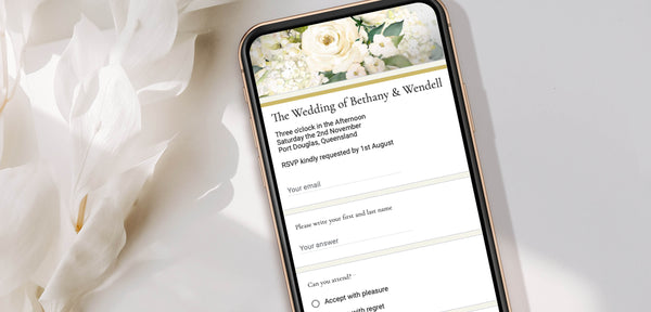 online wedding rsvp