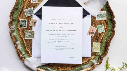 Simple Wedding invitation