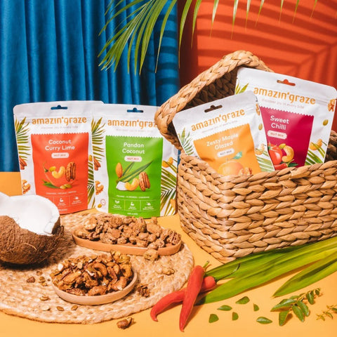 Coconut Curry Lime Nut Mix