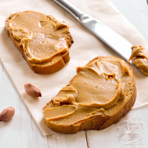 nut butter toast bread