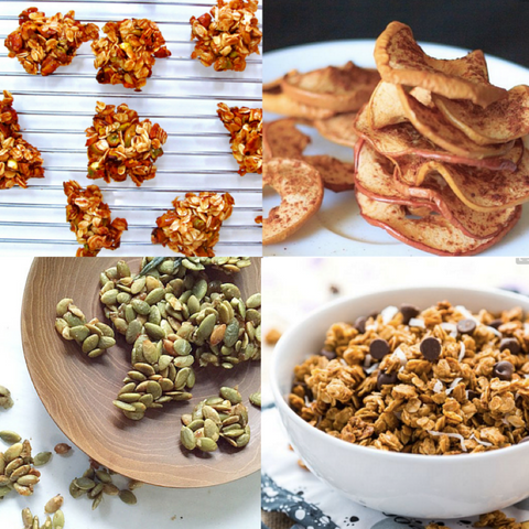 Nut and seeds snacks