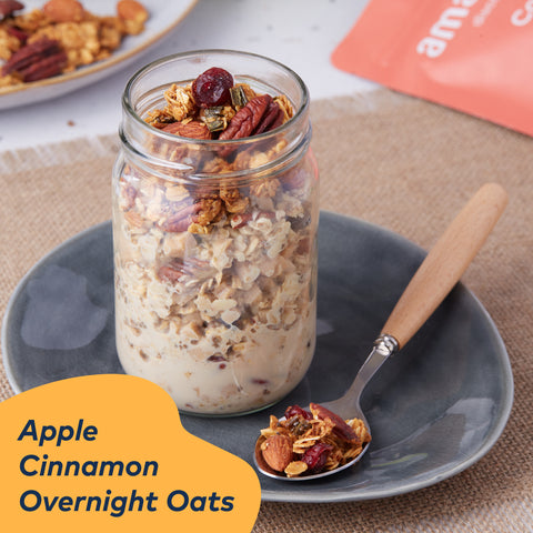 Apple Cinnamon Overnight Oats