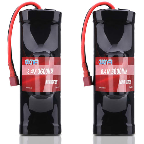 8.4V 3600mAh RC Battery High Power NiMH Battery for RC Car, RC Truck, RC  Tank