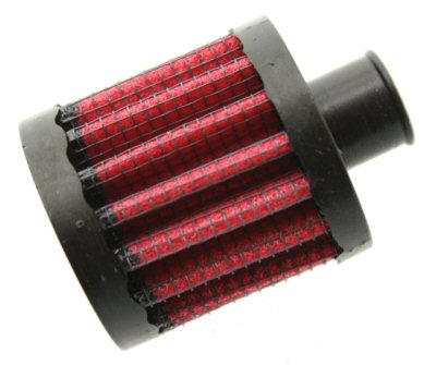 UNI FILTER ANGLED CLAMP-ON DUAL LAYER POD AIR FILTER 38mm 50cc