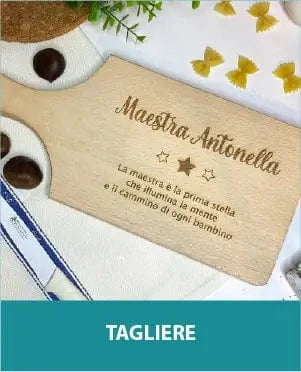 Tagliere Regalo Maestra