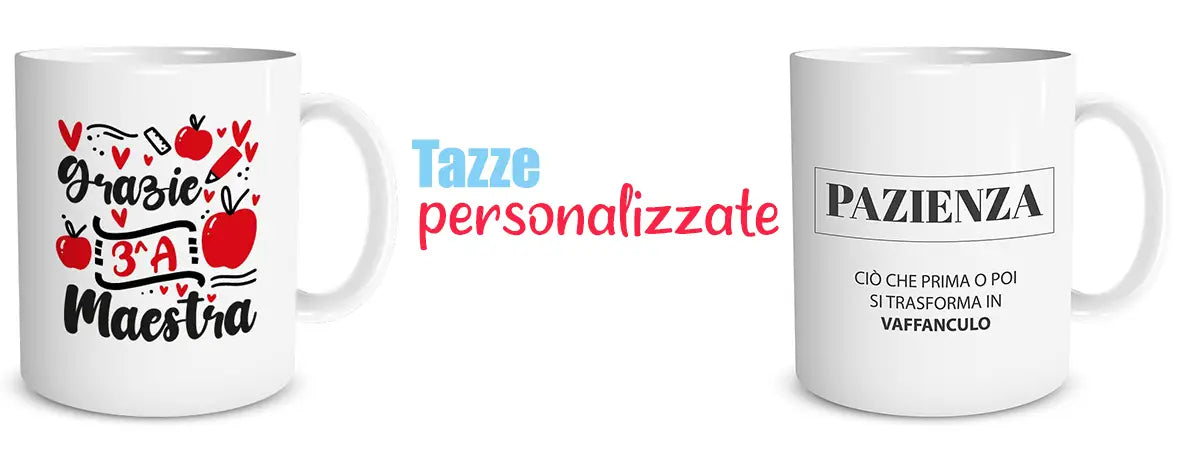 tazze personalizzate