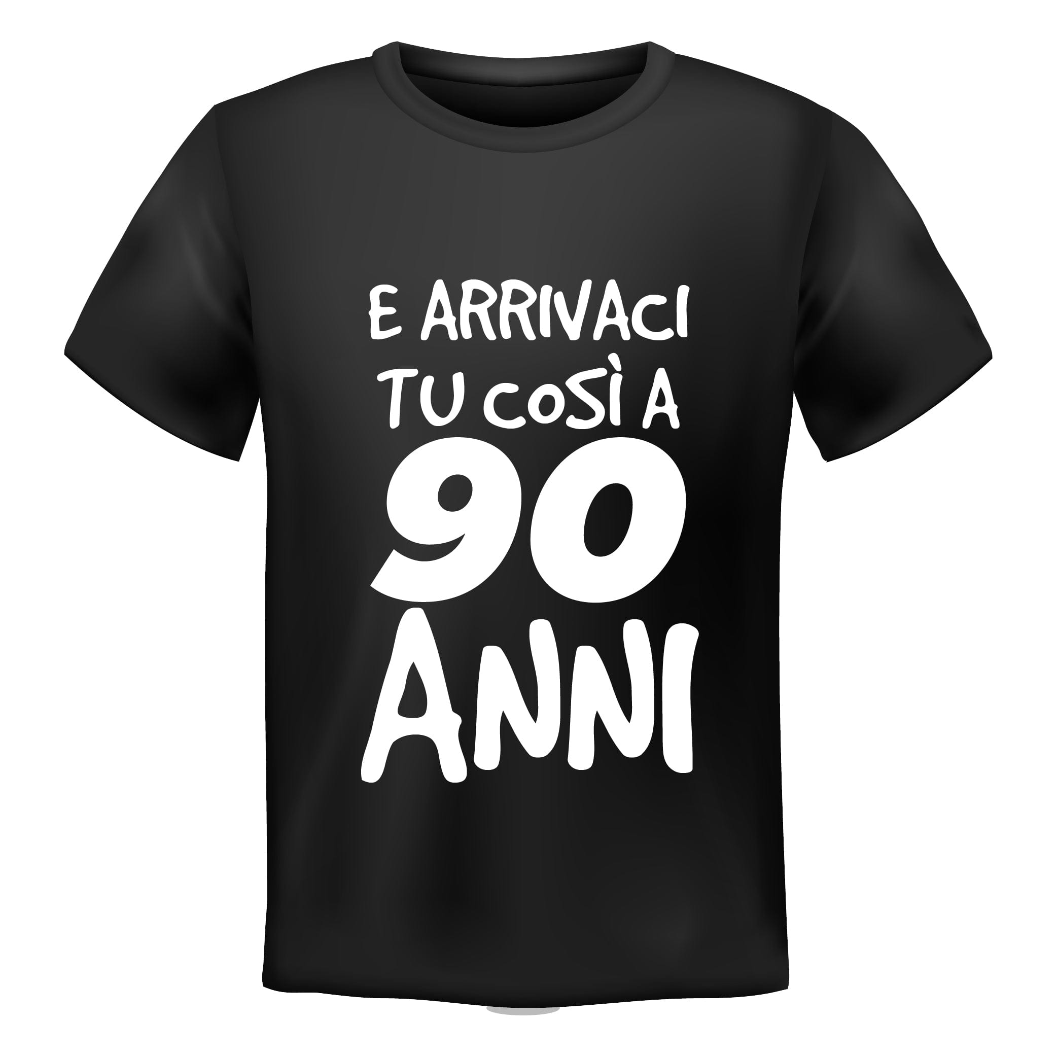 E arrivaci tu così a 80 anni  T-shirt Uomo Manica Corta – Lol T-shirt