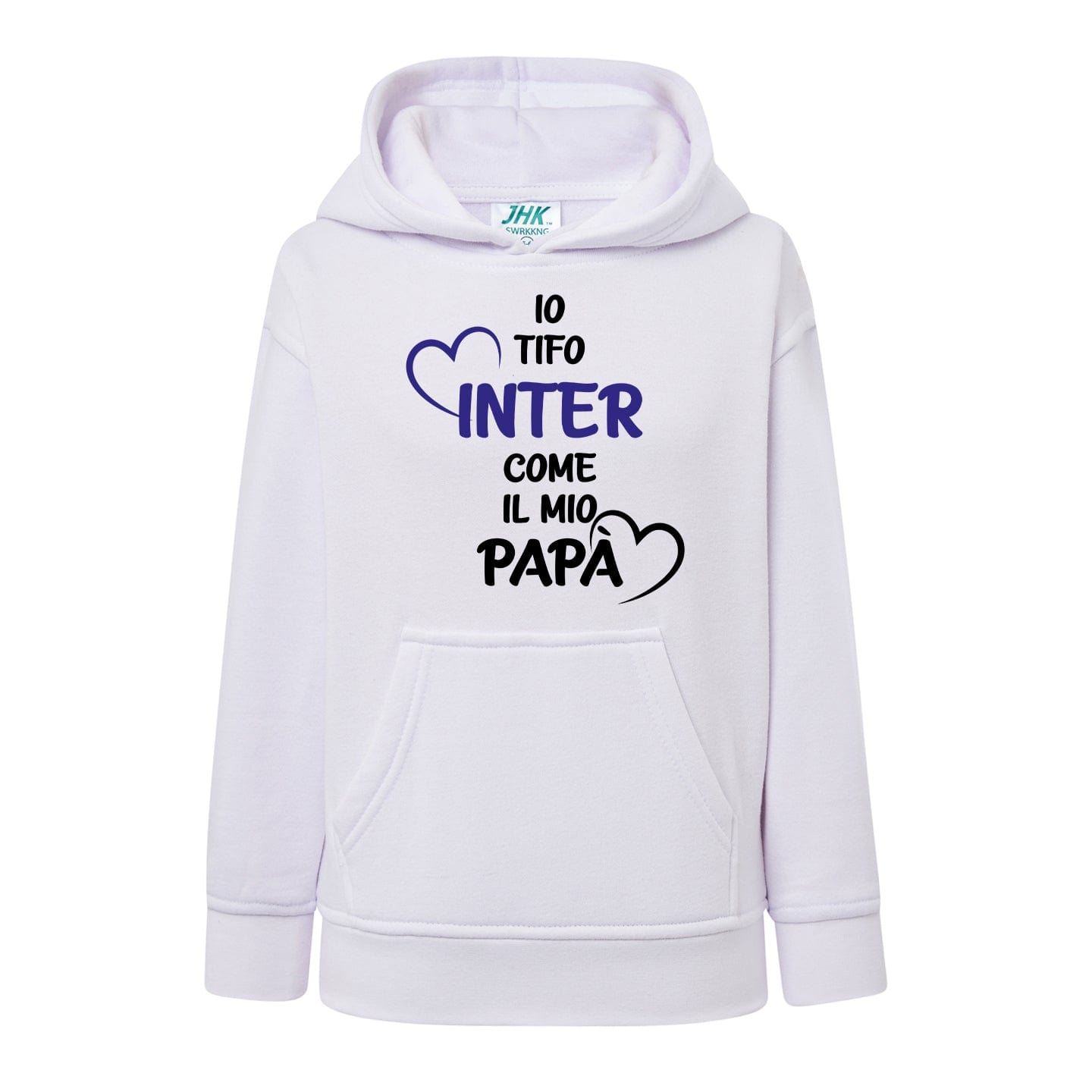 Io tifo Inter come il mio papà