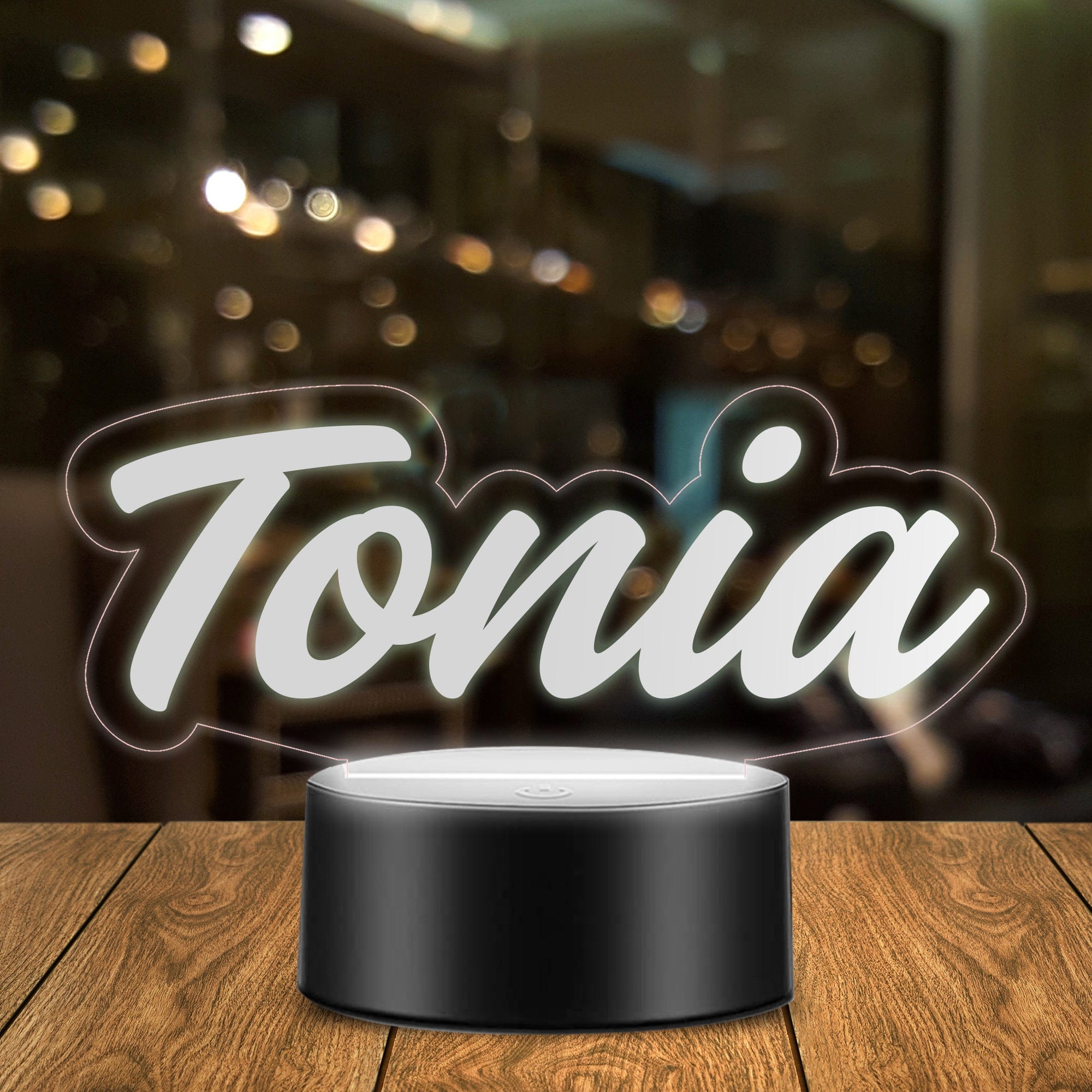 Lampada Led Personalizzata a forma di Stella – Lol T-shirt