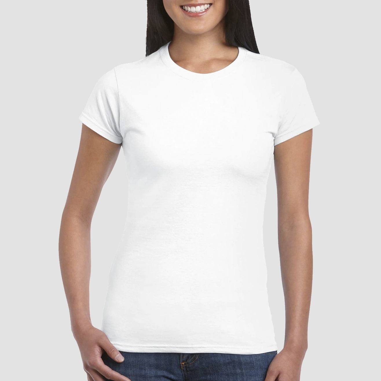 T-shirt bianca donna L - La Loggia