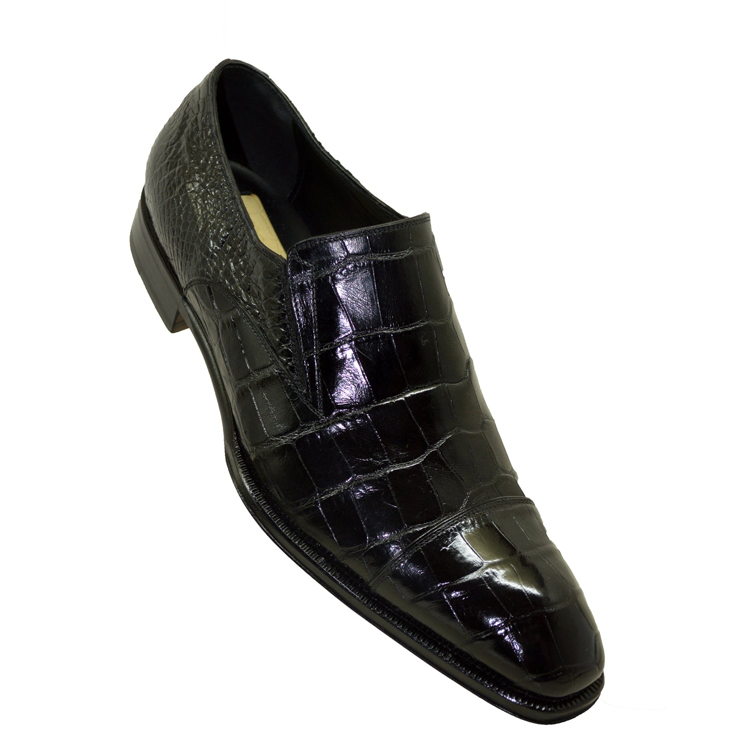 Caporicci 943 Black Alligator Loafer – Cellini Uomo