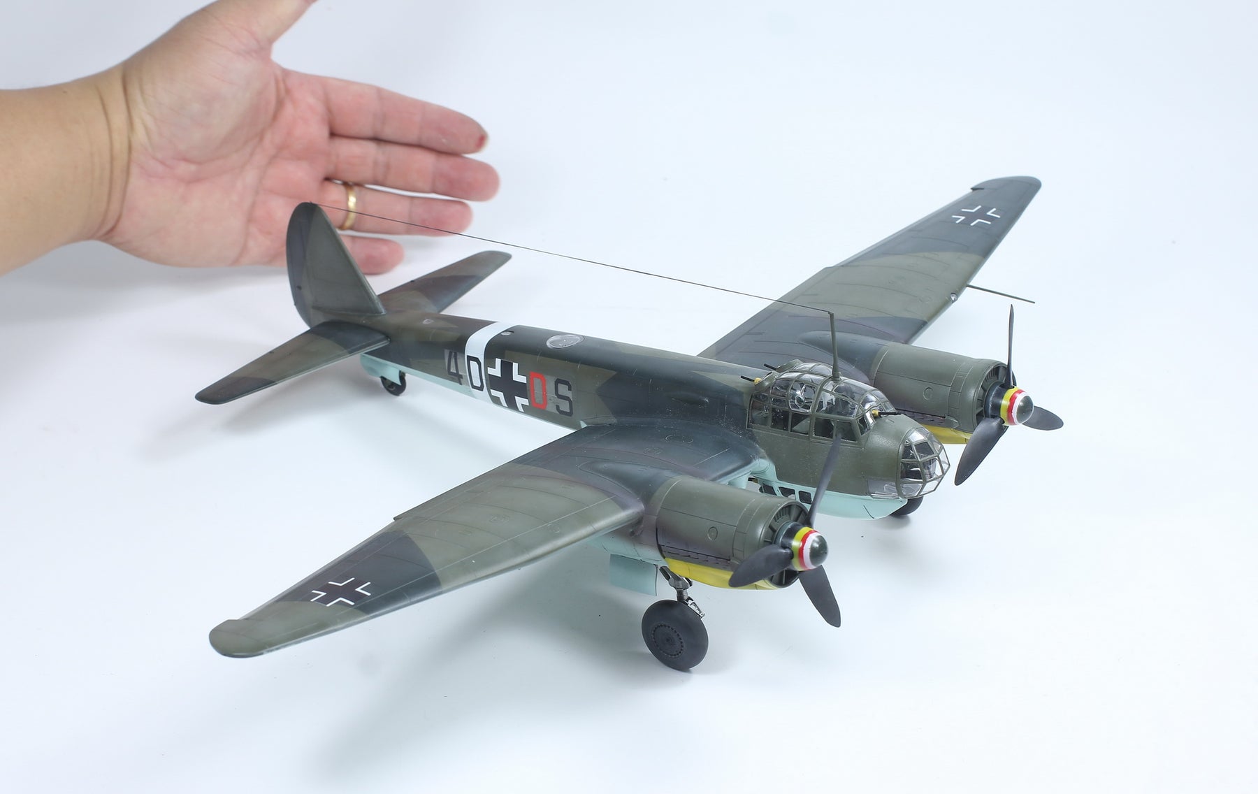 German Luftwaffe Ju 88A-4 Schnell-Bomber WW2 - 1/48 Scaled Ratio