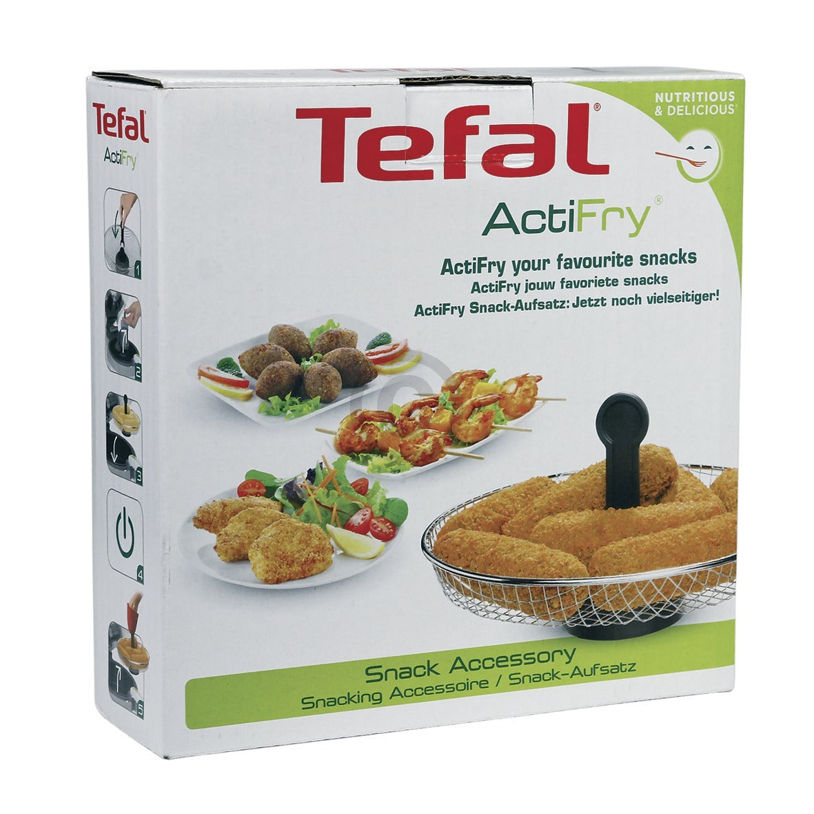 Tefal of Basket Fritteuse GH806015 ActiFry Snack