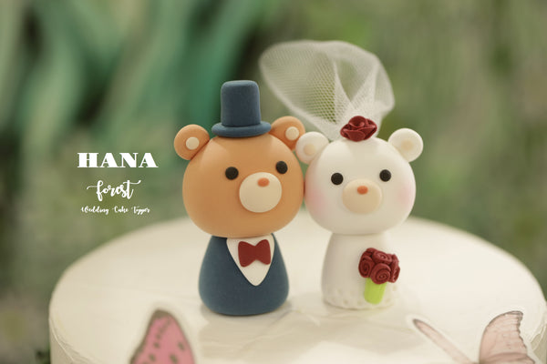Black Bear Wedding Cake Topper Country Weddings Bride and - Etsy