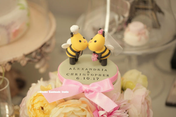 12 edible large BEES cake CUPCAKE topper DECORATION WEDDING birthden GARDEN  BEE