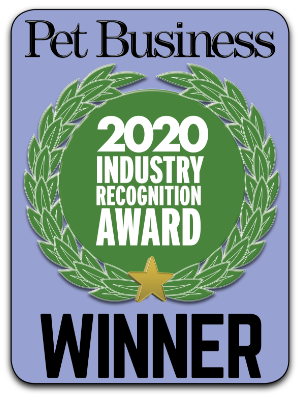 pet business 2020 industry recognition award winner