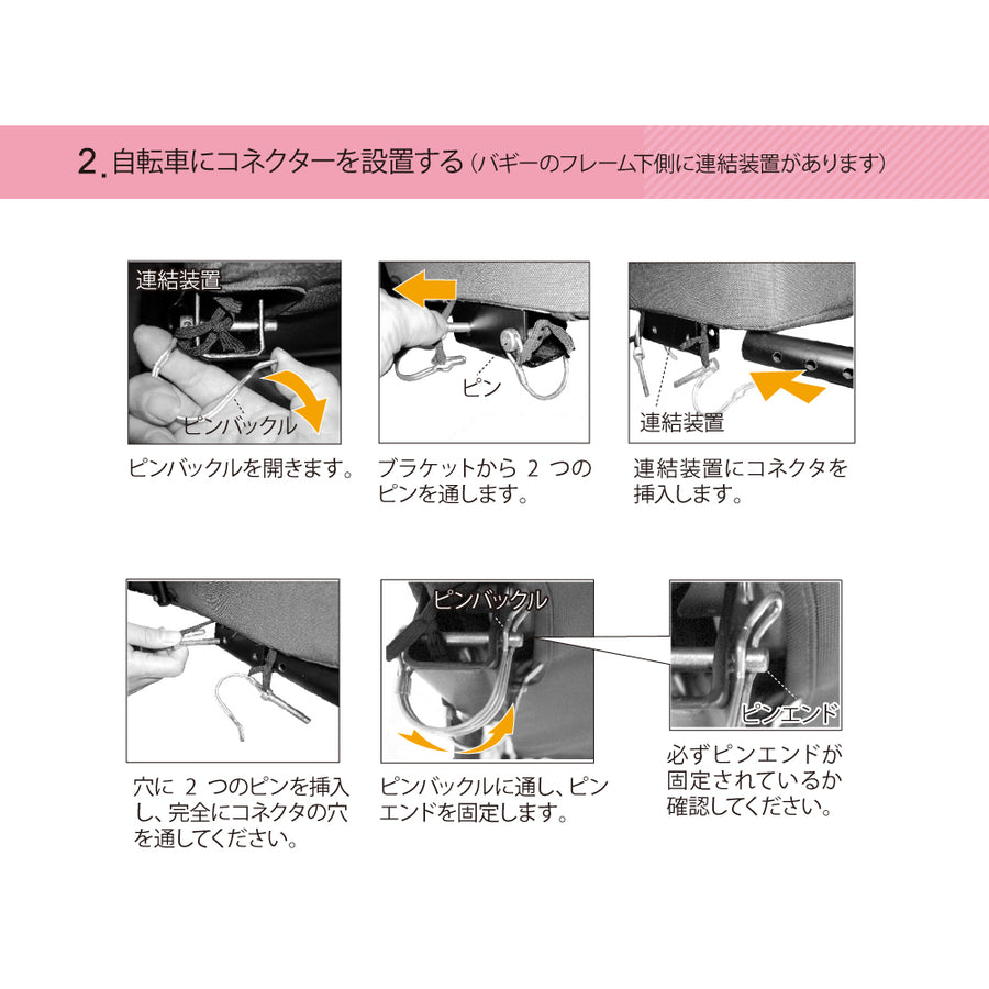 大型 3輪バギー ジェットプロ JetPro用 連結パーツ バイスクール