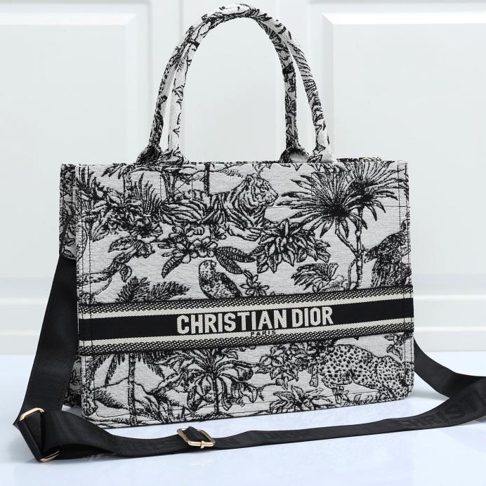 Dior CD ladies fashion one-shoulder messenger bag tote bag handbag shopping bag