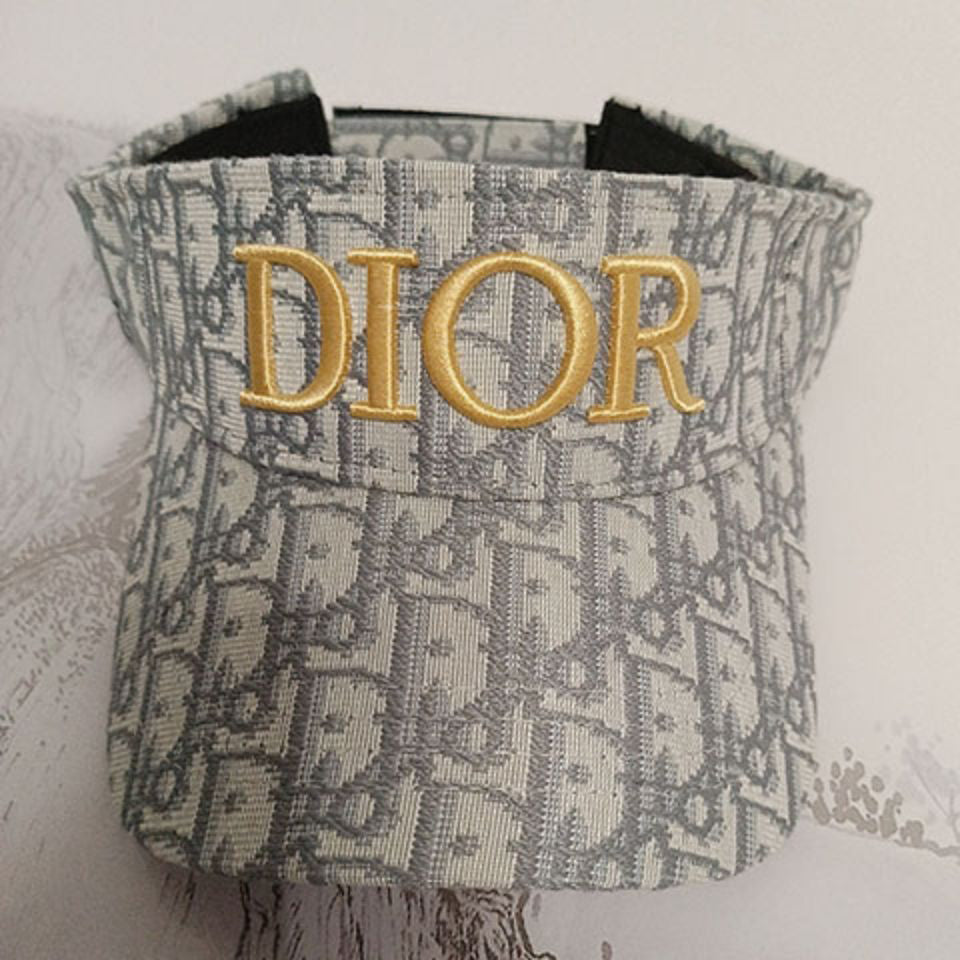 Christian DIOR Embroidery peaked cap