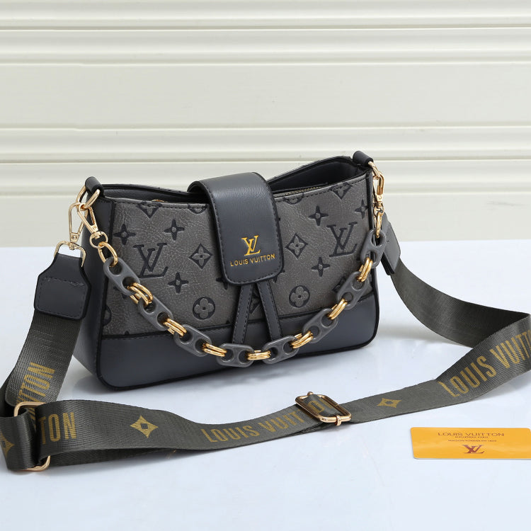 LV Louis Vuitton Fashion Ladies Chain Handbag Shoulder Messenger Bag Tote Bag