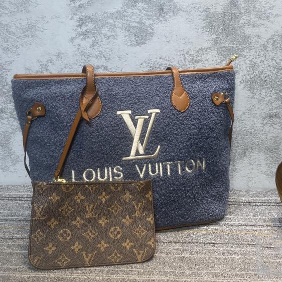 LV Louis Vuitton new two-piece fashion ladies handbags shoulder bags shopping bags