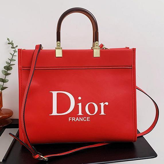 Dior CD fashion ladies one-shoulder messenger bag handbag shopping bag