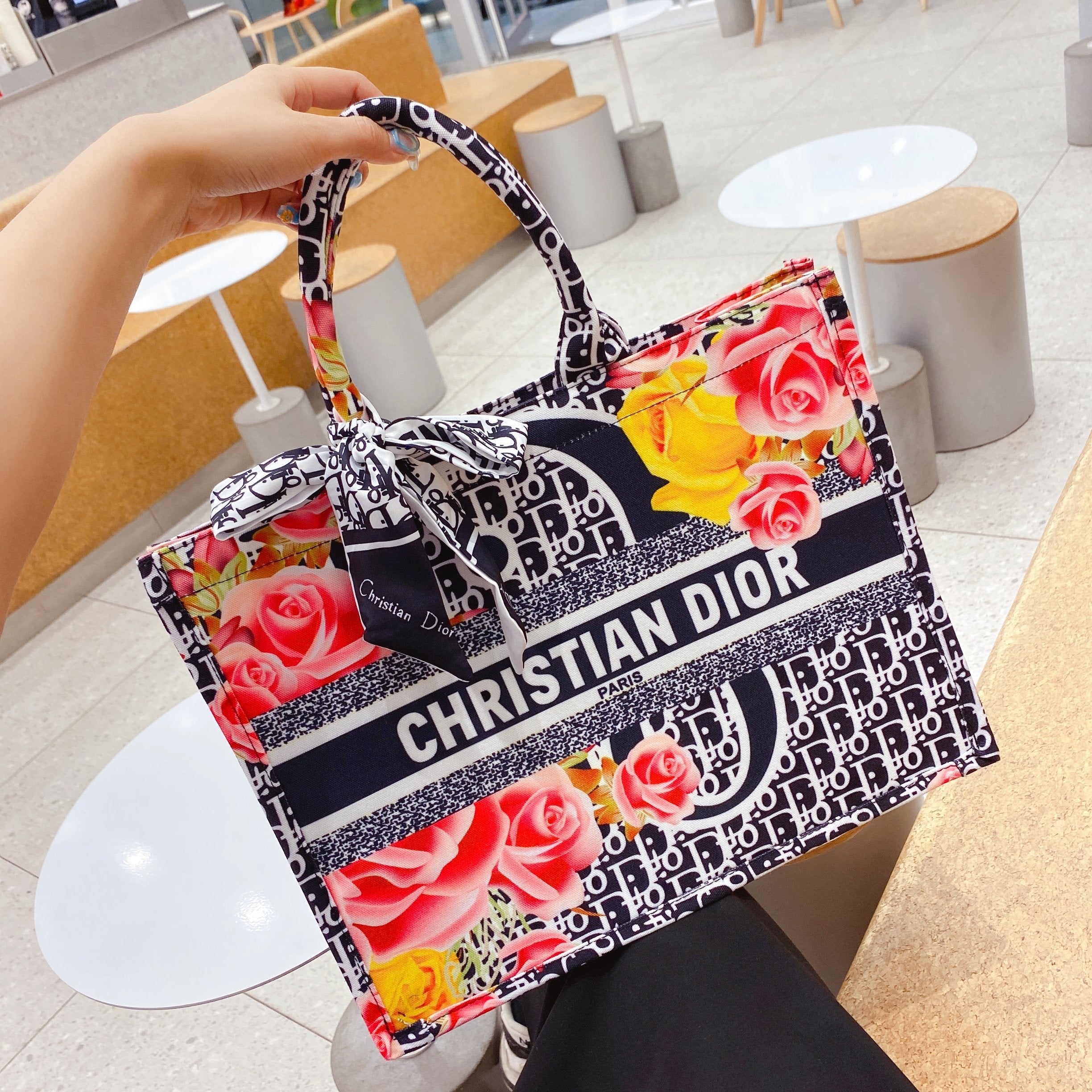 Dior CD Limited Tote Bag Ladies Fashion Handbag Shoulder Messeng