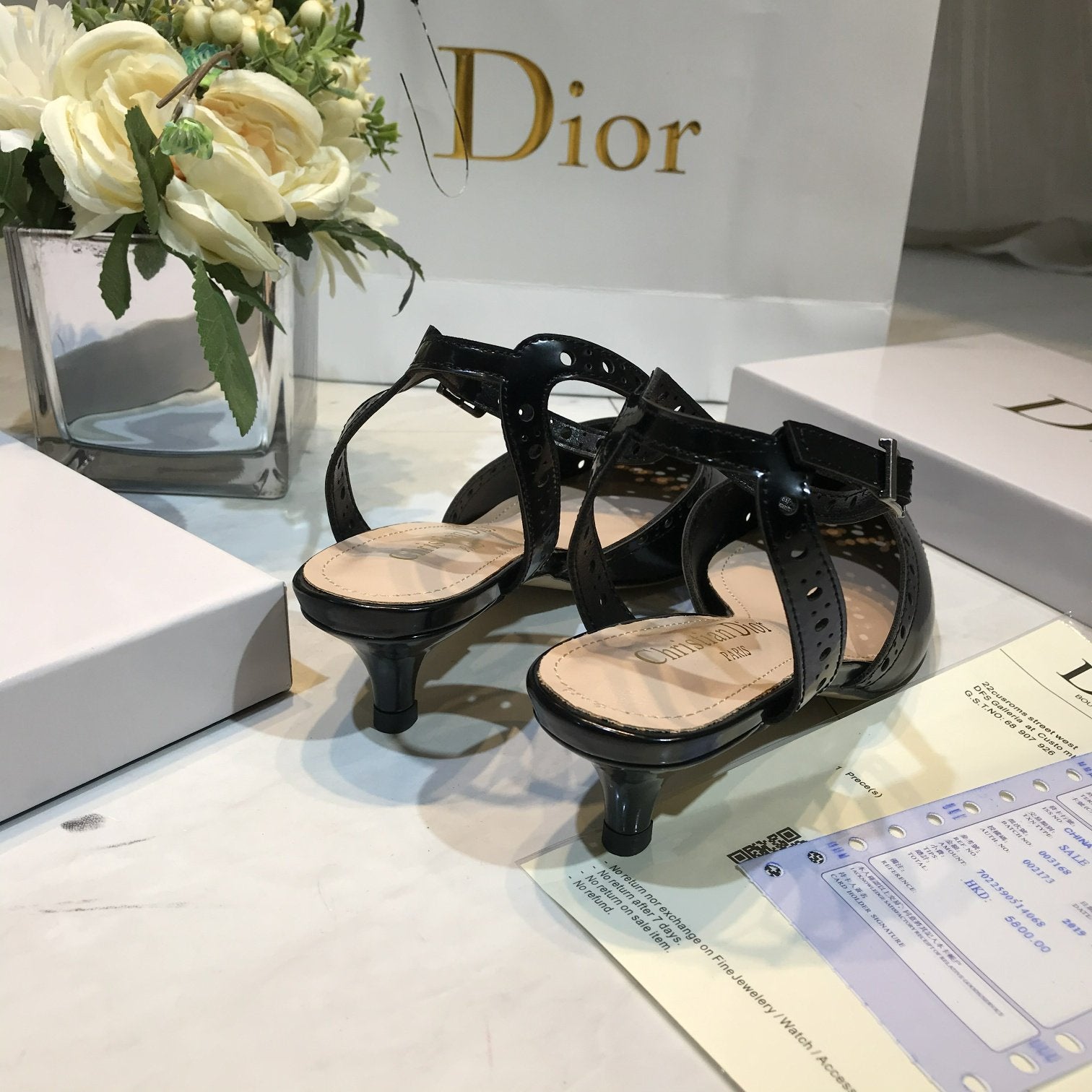 Dior CD new shoes fashion ladies high heels sandals