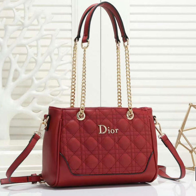 Dior CD Fashion Ladies Chain Handbag Shoulder Messenger Bag Tote Bag