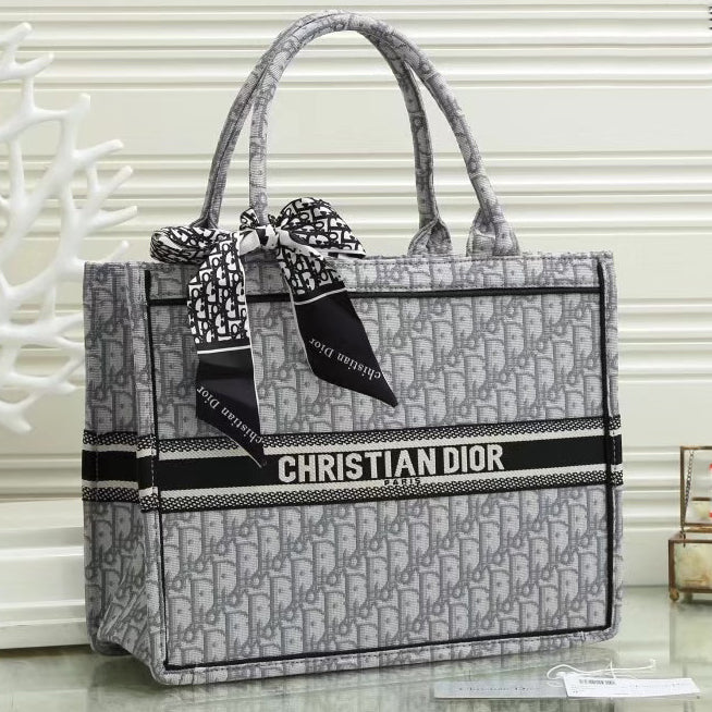 Dior CD Fashion Lady Chain Handbag Shoulder Bag Shopping Bag