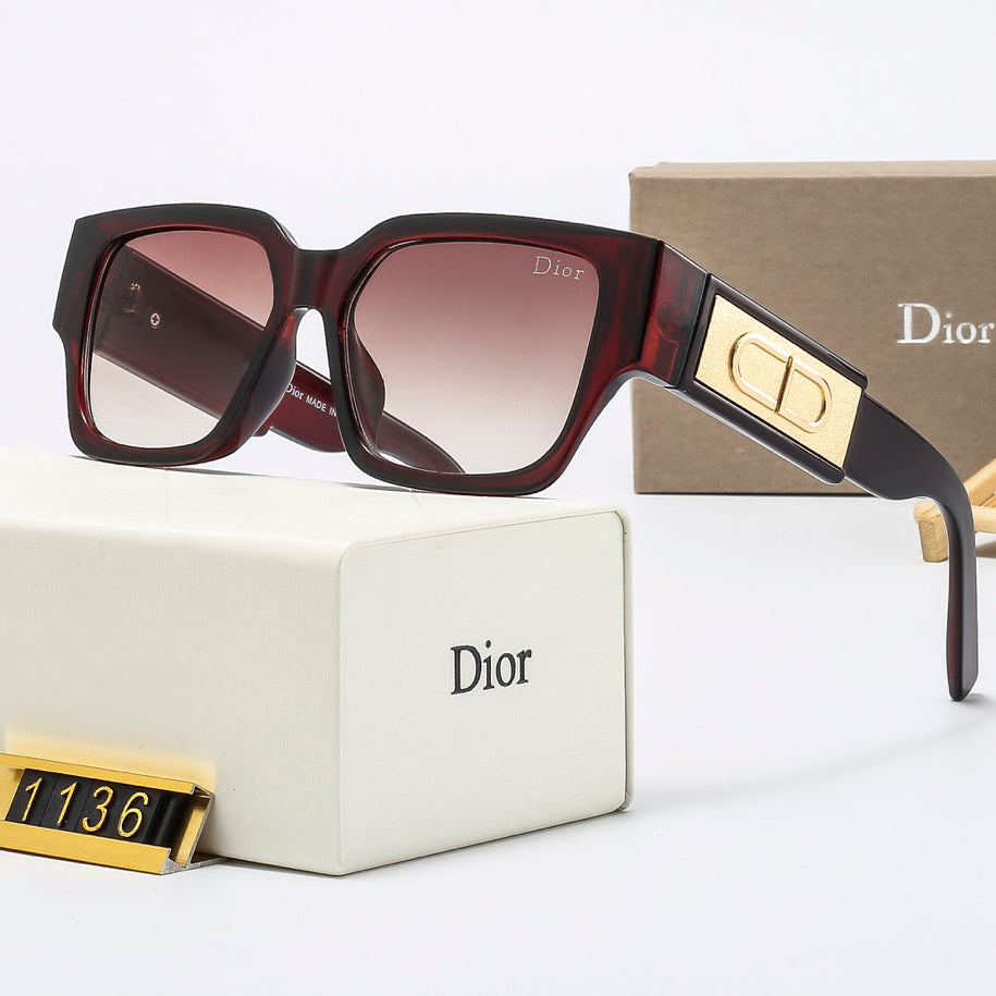 Christian Dior Men Women Fashion Popular Shades Eyeglasses Glass