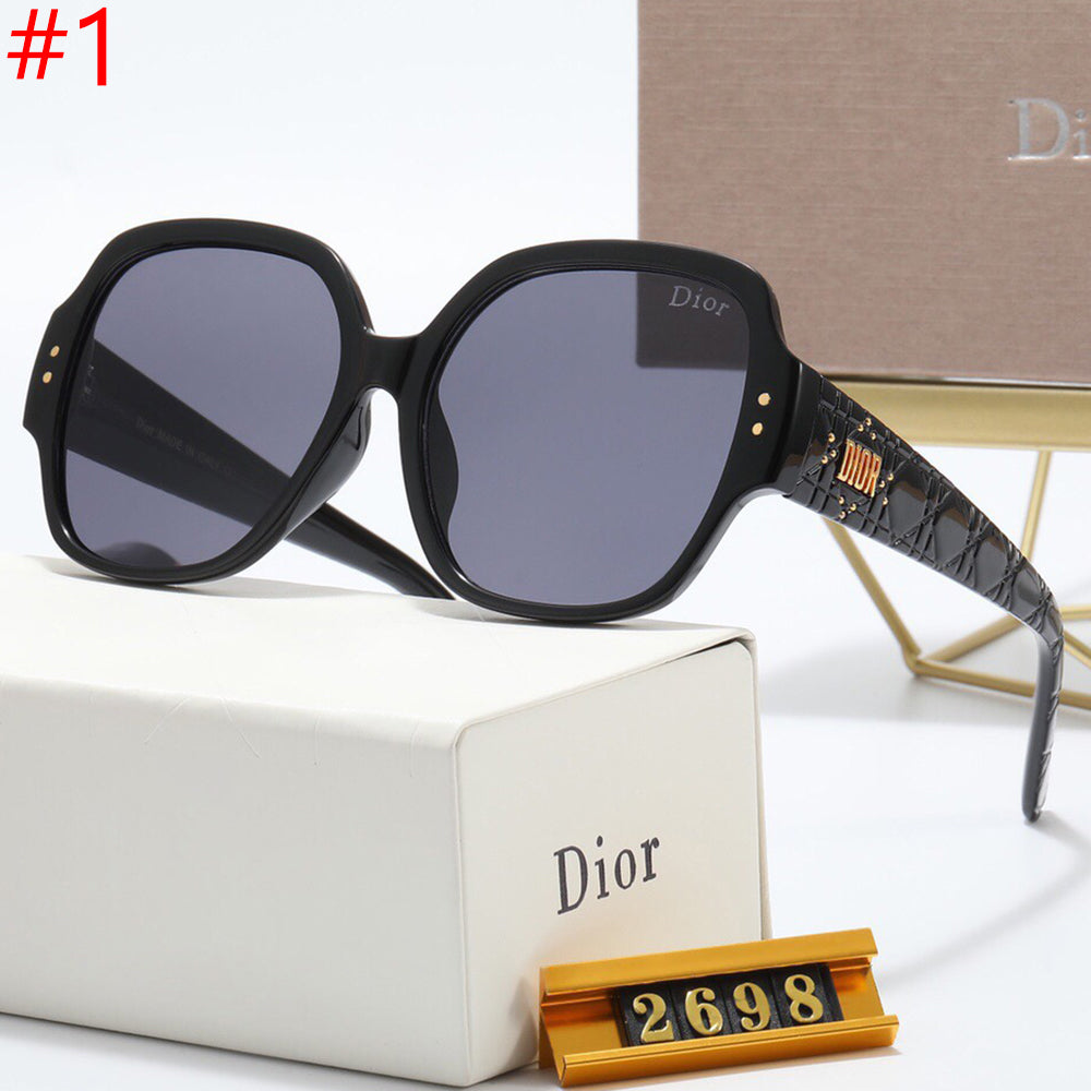 Christian Dior New Letter Logo Couples Large Frame Glasses Sungl
