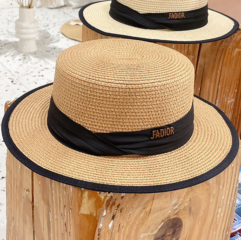 Christian Dior Women's Casual Woven Bucket Hat
