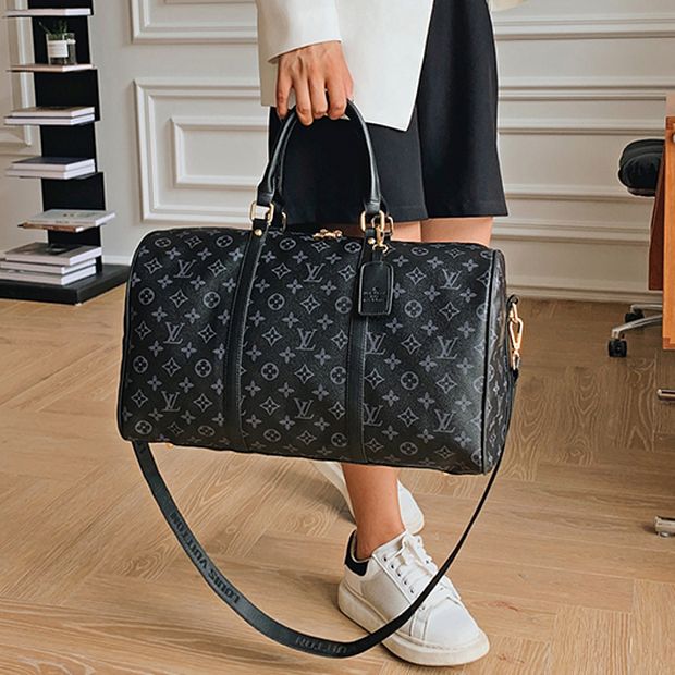 LV Louis Vuitton classic large-capacity colorblock travel bag duffel bag  handbag shoulder bag