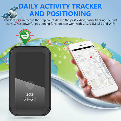 MAGNETIC REAL-TIME CAR GPS TRACKER & VOICE RECORDER