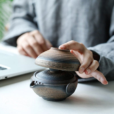 Japanese Ceramic Travel Tea Sets