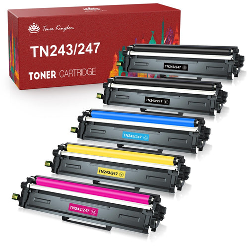 Compatible Brother TN247 TN243 Toner Cartridge -4 Pack – Toner Kingdom