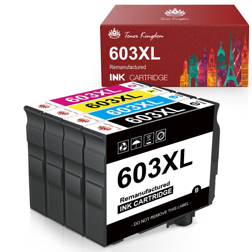 Compatible Epson 603 603xl Ink Cartridge 4 Pack Toner Kingdom