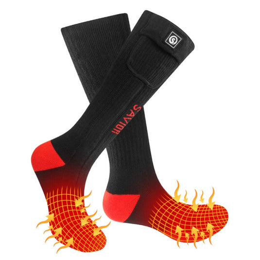Saviour SS03C Chaussettes chauffantes Chaussettes à piles électriques –  Savior Heat Official® Store