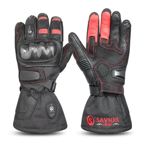 savior heated motorcycle gloves