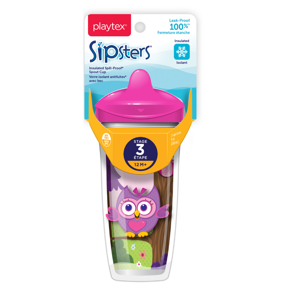 Paw Patrol Pink Playtex Spoutless Cups 10oz Stage 2 Girls 12m+ Sippy Cup