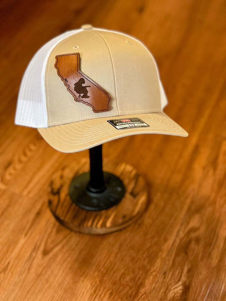 Hunt Fish Panic “HFP Duck Call” Leather Patch Hat - Version 2 – State of  Panic