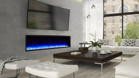 78 Scion clean face linear electric fireplace