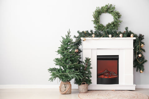 christmas mantel decor