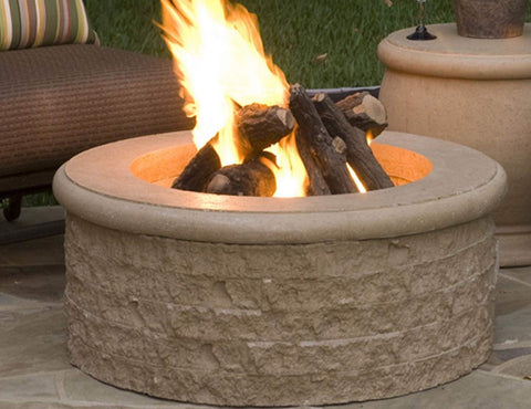 American fyre louvre round fire pit