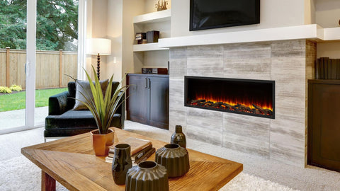 Electric fireplaces